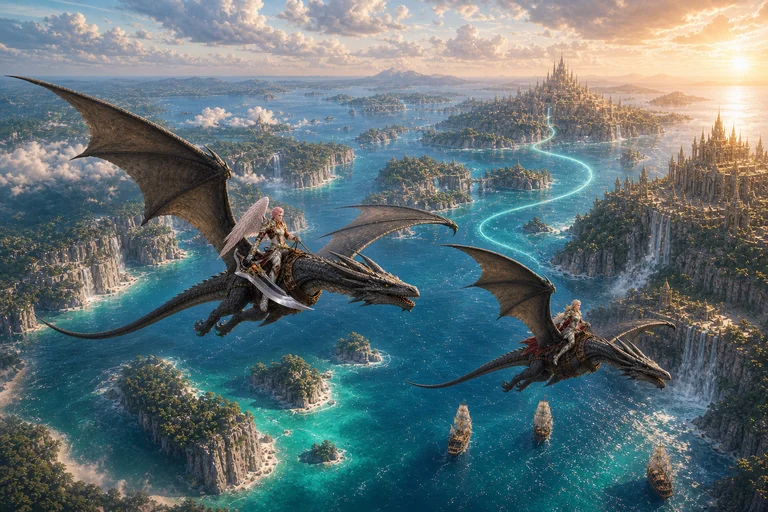Lineage2AI AI MMORPG projekto vizualizacija 3