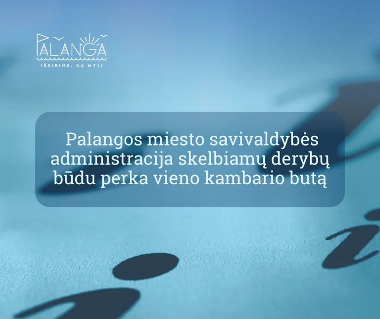 Turite butą Palangoje? Jam taikomi konkretūs reikalavimai